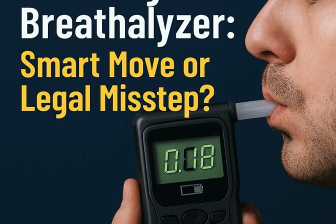 Refusing the Breathalyzer: Smart Move or Legal Misstep